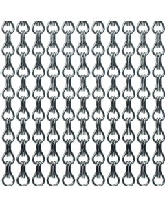 Aluminium kettinggordijn Grof