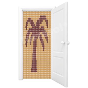 Vliegengordijn luxe palmboom