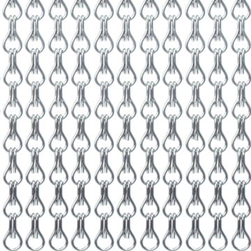 Aluminium kettinggordijn Grof