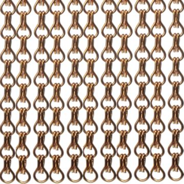 Aluminium kettinggordijn Grof