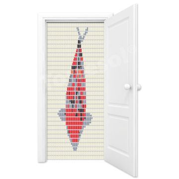 Vliegengordijn koi karper