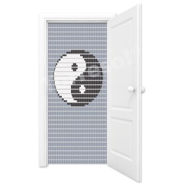 Vliegengordijn 54. Yin Yang
