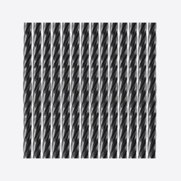 Kunststof draadgordijn Bonilla antraciet